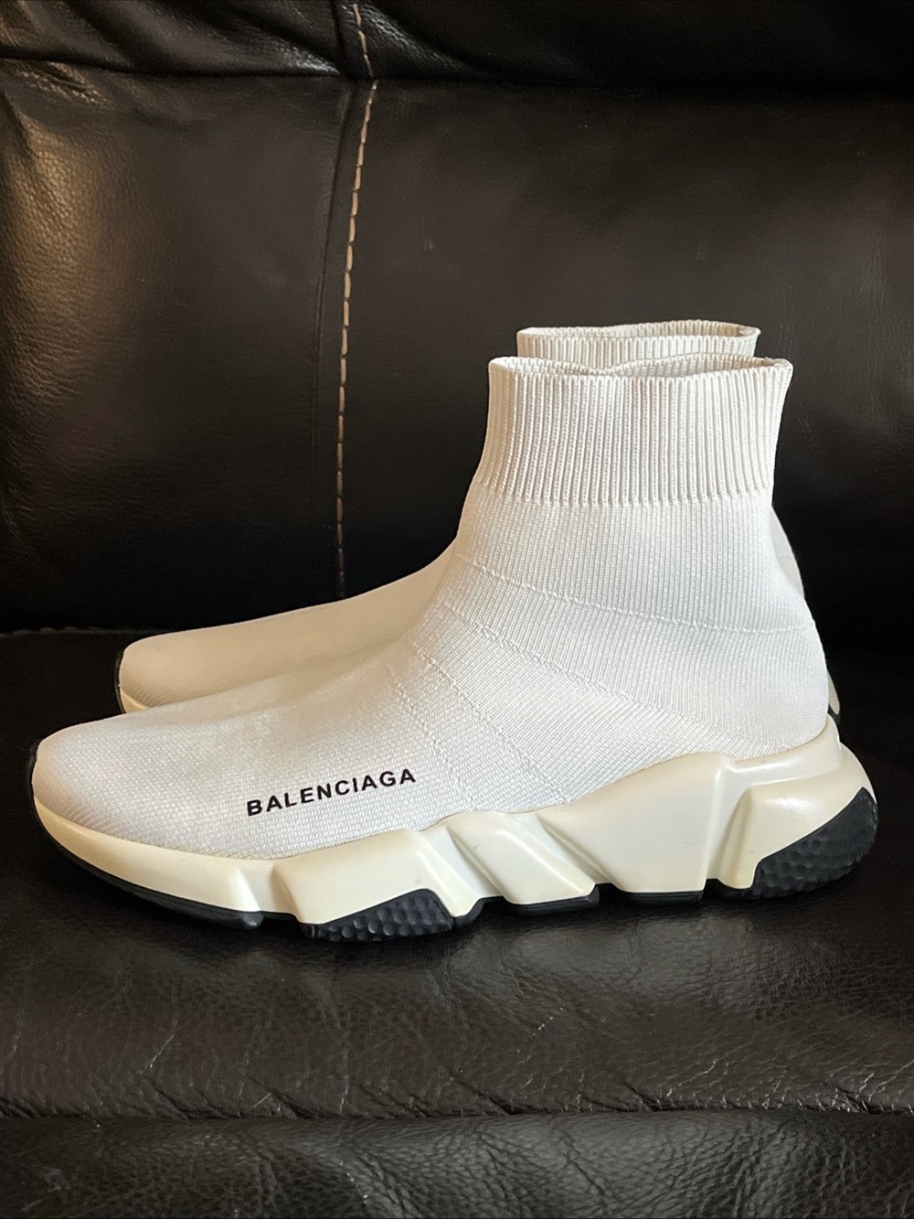 Balenciaga Speed Trainer Sneakers White US 6.5‎ EUR 37 UK 4